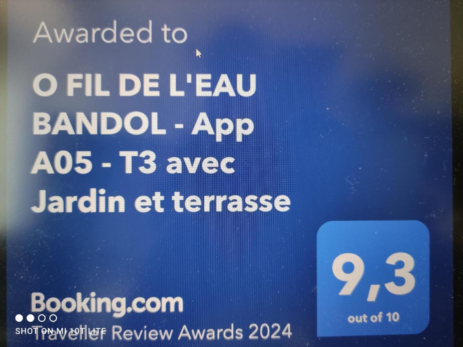 Apartamento O Fil De L'Eau Bandol - App A05 - T3 Avec Jardin Et Terrasse Exterior foto